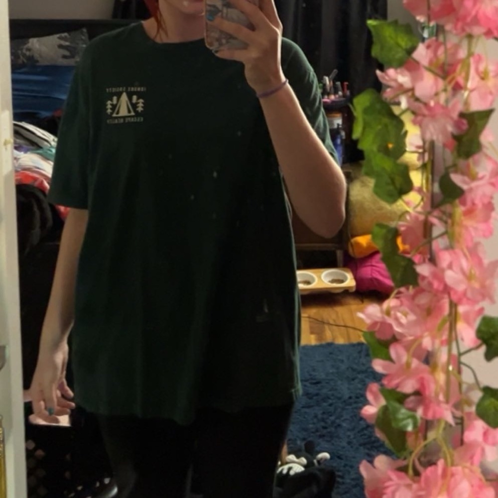 Green Graphic Tee